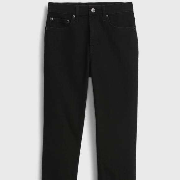 NWT Gap Mid Rise Vintage Slim Jeans with Washwell (Black) - Picture 3 of 8